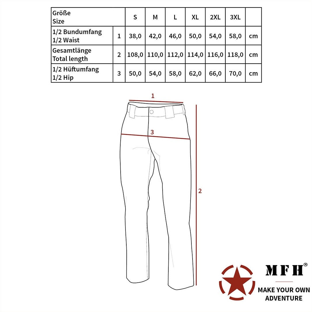 MFH Kelnės Softshell Allround