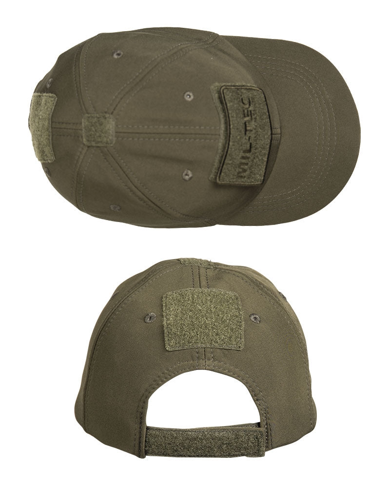 MIL-TEC Taktinė Kepurė Softshell Su Velcro