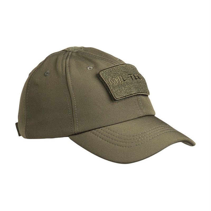 MIL-TEC Taktinė Kepurė Softshell Su Velcro