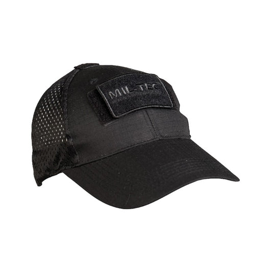 MIL-TEC Taktinė Kepurė Su Velcro Ir Tinkleliu