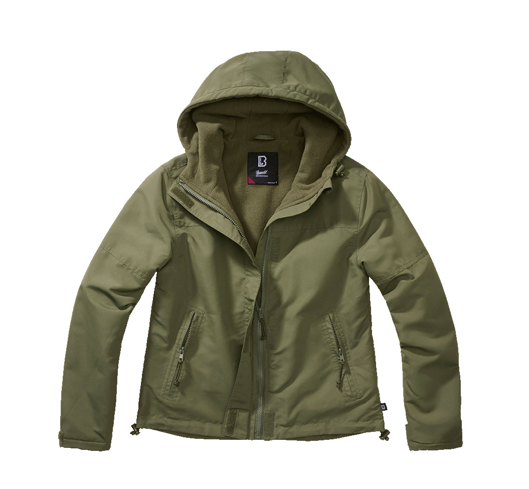 Brandit Windbreaker Frontzip Moteriška Striukė