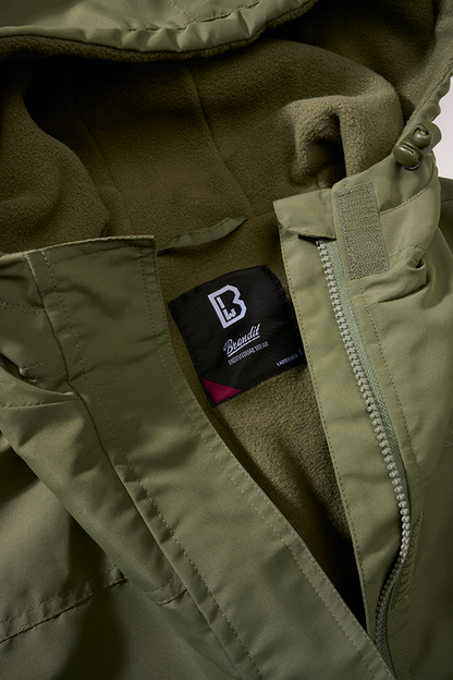 Brandit Windbreaker Frontzip Moteriška Striukė