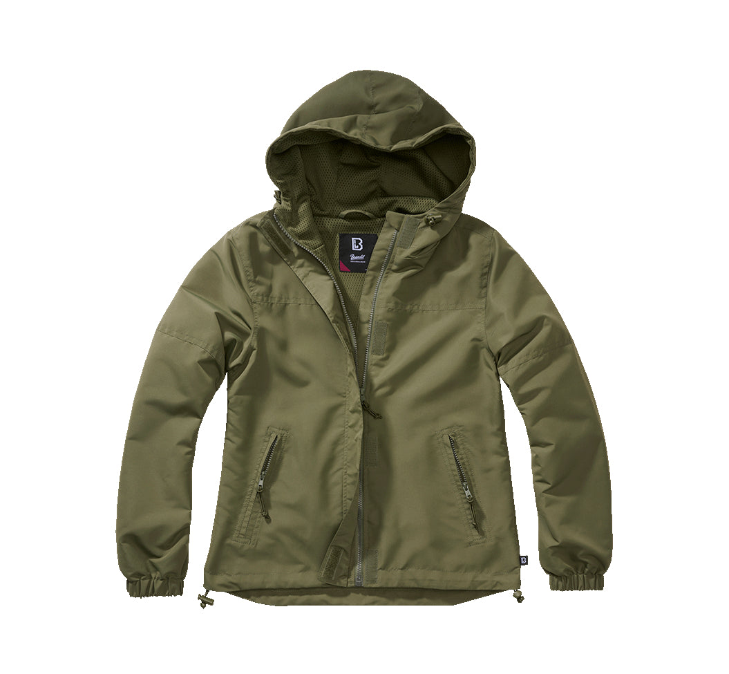 Brandit Vasarinė Windbreaker Frontzip Moteriška Striukė